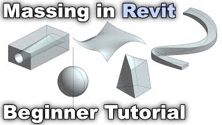 Massing and Site for beginners in Revit [upl. by Vladamar100]