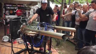 Chevrolet Small block engine sound V8  57L  Autoclasica 2016 [upl. by Ruzich]