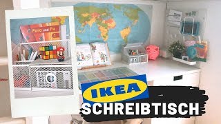 IKEA Schreibtisch für Schulkinder organisieren und dekorieren [upl. by Lenrad]