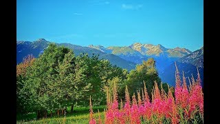 Courchevel Le Praz Moriond 1850 Summer Views Video  HD [upl. by Ybab728]