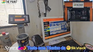 2158 Sprexlab  Teste com Técnico da Skylack [upl. by Marelda]