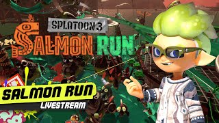 SPLATOON 3 SALMON RUN BONERATTLE ARENA ROTATION WITH VIEWERS [upl. by Einaffets]