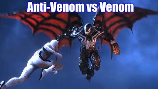 SpiderMan 2  AntiVenom vs Venom Boss Fight amp Ending [upl. by Esikram]