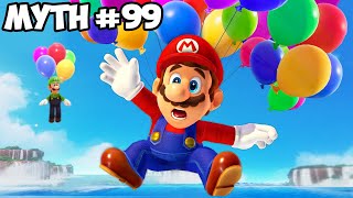 I Busted 100 Myths In Mario Odyssey [upl. by Irtimed955]