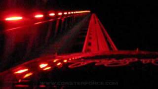 Intimidator 305 at night Front Seat onride POV Kings Dominion [upl. by Seadon]