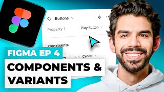 How to use Figma Components amp Variants [upl. by Yrbua]