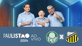 Palmeiras X Novorizontino  Paulistão 2024 na RECORD [upl. by Ariet]