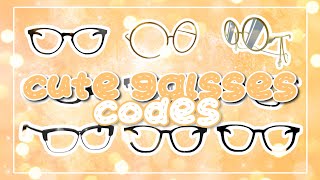 Cute Glasses Codes👓😎  Berry Avenue Bloxburg Brookhaven [upl. by Acul]