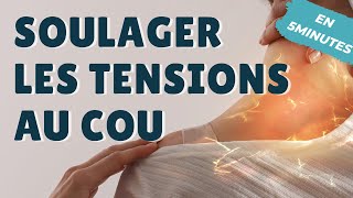 Soulager la douleur à la nuque et aux cervicales en 5 minutes 💕 [upl. by Ayerhs]