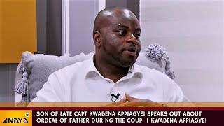 Son of late Capt Kwabena Appiagyei speaks out about ordeal of father during the coup [upl. by Annoif589]