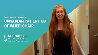 Lyme Disease Treatment  Canadian Patient Out of Wheelchair [upl. by Emsmus]