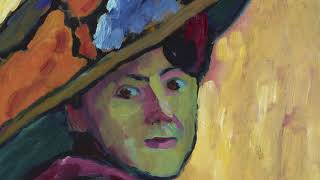 Gabriele Münter Bildnis der Marianne von Werefkin 1909 [upl. by Nairrod219]