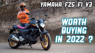 Yamaha FZSFI V3 Deluxe Review  Worth Buying [upl. by Gnourt]