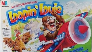 Ep 180 Loopin Louie Board Game Review Milton Bradley 1992  How To Play [upl. by Akined]