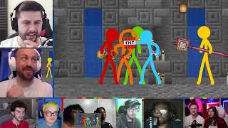 Ultimate Minecart Race  Animation vs Minecraft Shorts Ep 31 REACTION MASHUP1963 [upl. by Miyasawa]