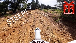 Failed Hillclimb on My Dirtbike  Close Calls on Fun Idaho Trails [upl. by Kaitlin]