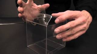 Crystal Clear Box Folding  Box Tips  Instructions [upl. by Edrea977]