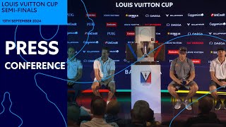 Louis Vuitton Cup  Semi Finals  Press Conference [upl. by Intyrb]