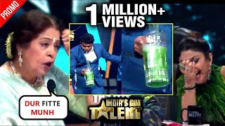 Indias Got Talent 9 Manishs Unique Method To Make Gola Leaves Kirron Kher ANGRY Shilpa Badshah [upl. by Higinbotham]