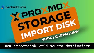 Proxmox Import Disk  StepbyStep Guide for VMDK and Disk Migration from Any Virtual Environment [upl. by Charleton598]