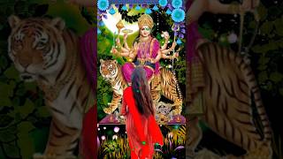 Jai Maa Durga 🙏🌺 reels maa durga viral shorts manisbhakti [upl. by Halika]