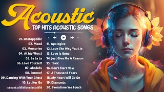 Tiktok songs 2023 🍨 Top hits tiktok acoustic songs ♫ Acoustic Cover Of Popular TikTok Songs [upl. by Nirac]