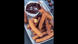 Delicious homemade eggless churros shorts [upl. by Un]