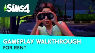 The Sims™ 4 For Rent Developer Gameplay Walkthrough [upl. by Ecinerev]