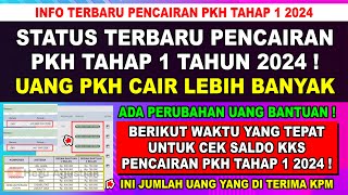 CEK SEKARANG❗ POSITIF BANTUAN PKH TAHAP 1 2024 CAIR SEMAKIN BANYAK YANG LEWAT KKS BANK INI BUKTINYA [upl. by Ede]