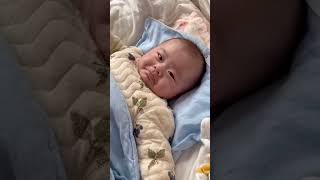 I Am In Hospital For a Few Days When Yiyi See Me He Cries Out of Grievance shorts cutebabyvideos [upl. by Alodi739]