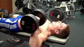 How To Dumbbell Chest Press [upl. by Llerrot]