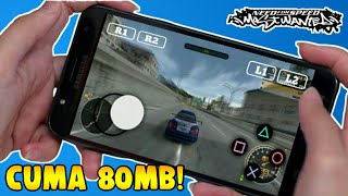 Need for Speed Most Wanted PPSSPP Emulator Android GamePlay [upl. by Anawal]