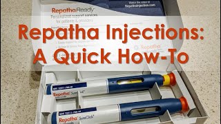 Repatha Injections A Quick HowTo [upl. by Hare]