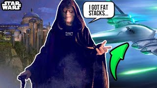 How Palpatine Spent his Sextillions of Credits  Star Wars Explained [upl. by Rehoptsirhc344]