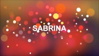 ALLES GUTE ZUM GEBURTSTAG SABRINA [upl. by Ester430]