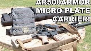 AR500Armor Micro Plate Carrier Body Armor for the Whole Family [upl. by Deth762]