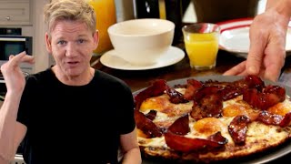 Gordon Ramsays Bacon Eggs And Hash Browns [upl. by Ib]