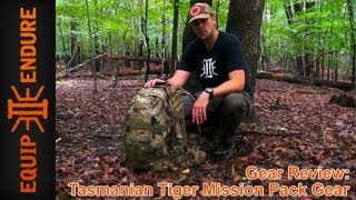 Tasmanian Tiger Mission Pack Gear Review by Equip 2 Endure [upl. by Arymas]