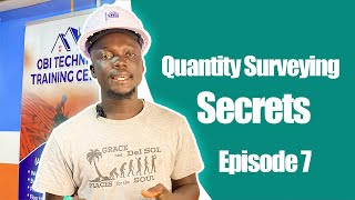 Quantity Surveying Secrets EXPOSED in 2024 [upl. by Anniroc]