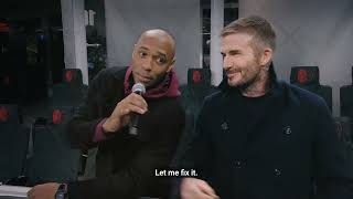 Walkers Crisp Cam with Thierry Henry amp David Beckham [upl. by Jenesia83]