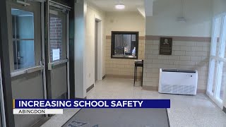 Abingdon High School renovates front entrance for security [upl. by Herzberg164]