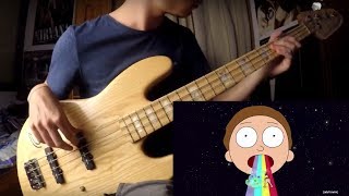 Rick and Morty  Goodbye Moonmen  Bass Cover [upl. by Mcintyre]