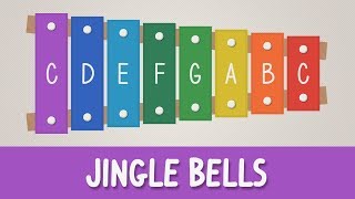 How to play Jingle Bells on a Xylophone  Christmas Songs [upl. by Schweitzer132]