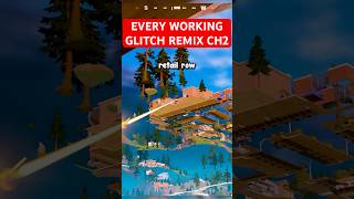 Every Working Glitch Fortnite Remix Chapter 2 🤯 [upl. by Harim720]