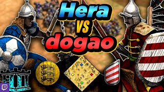 Bulgarians vs Magyars  1v1 Arabia  vs dogao  AoE2 [upl. by Rebhun]