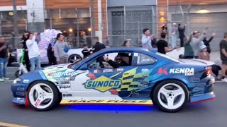 Formula Drift Parade in Long Beach 2024 [upl. by O'Grady368]