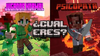 Jugadores normales vs Psicópatas en Minecraft [upl. by Rekoob439]