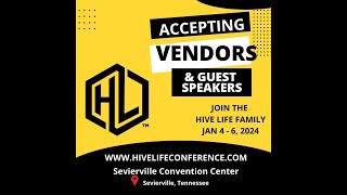 Hive Life 2024 is coming to Sevierville Tennessee January 46 2024 [upl. by Oicneconi]