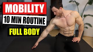 10 Minuten Mobility Fitness Routine  Mache das jeden Morgen [upl. by Nwahsiek185]