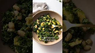 ErewhonStyle Kale amp White Bean Salad plantbasedrecipes [upl. by Viridissa]